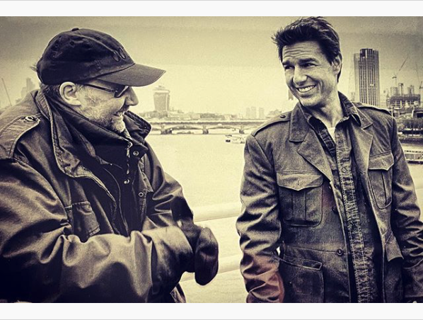 Terry Bamber Week - The amazing Terry Bamber pictured with legend Tom Cruise, on the set of 'Edge of Tomorrow'. 

#mercurypictures #terrybamber #terrybamberweek #bafta #tomcruise #edgeoftomorrow #missionimpossible #waterloobridge #london #filmmakinguk #bigbudgetfilms
