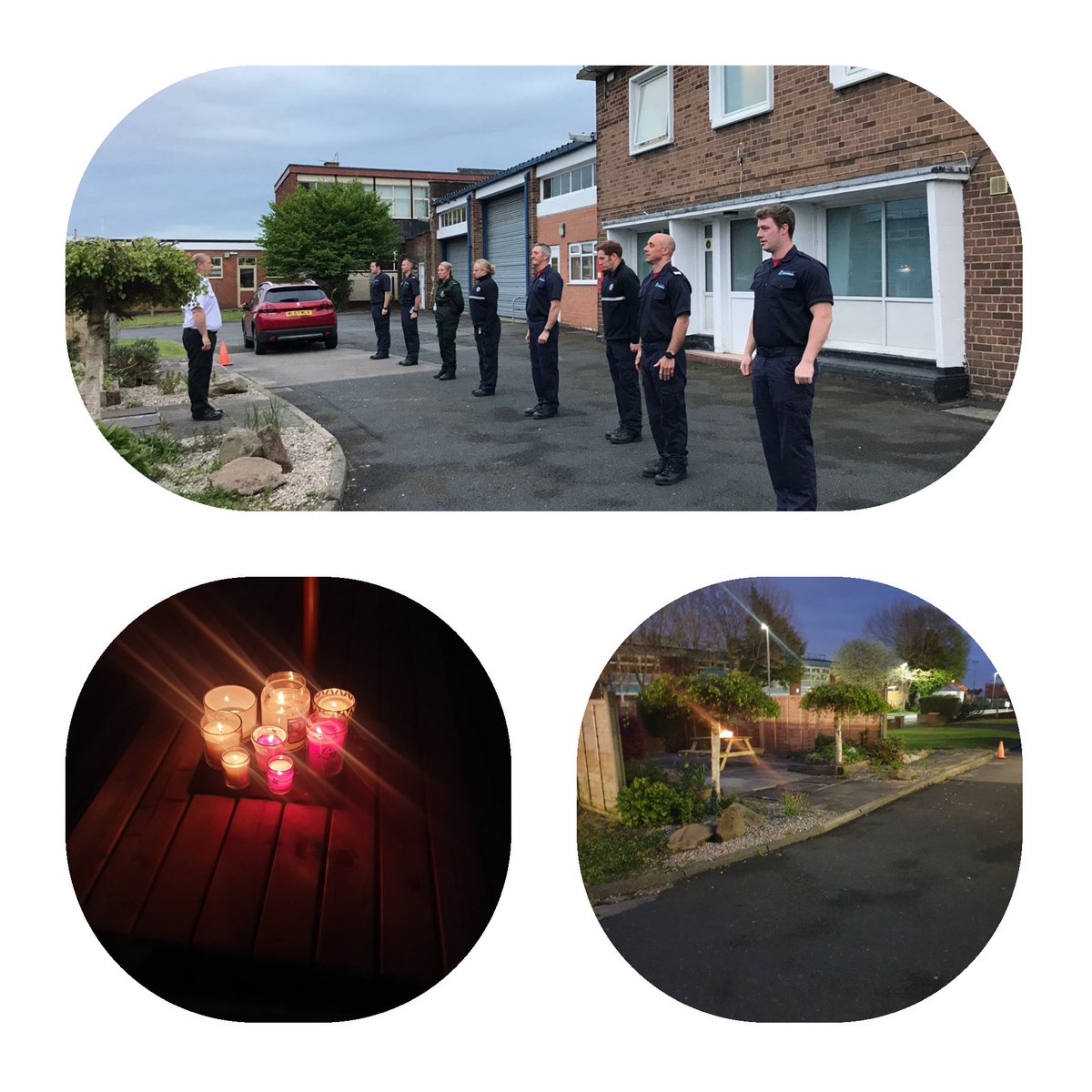 Outside an Ambulance Station with a paramedic as she started her shift, we knew it was the right thing to do.
#NHSCovidHeroes #NWAS