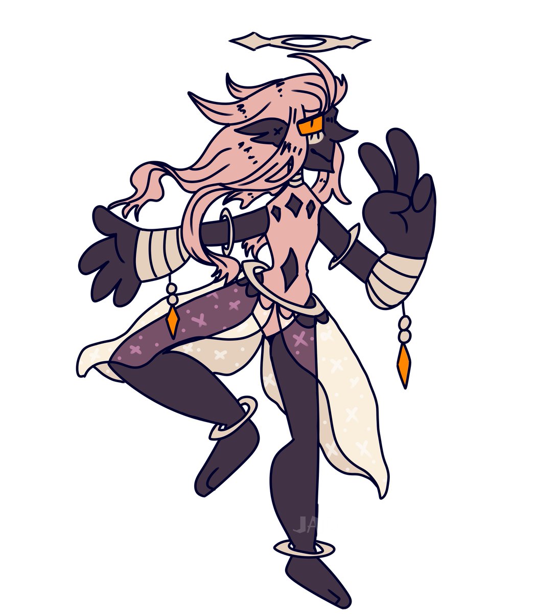 JAGMINT's tweet photo. Saturn!
I'm off to draw more planet childs.
#oc #staturn #planets #gijinka #art #digitalart https://t.co/k8UfI0gU7g