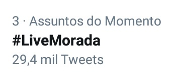 VMacharet's tweet photo. Chupa essa satanás 
#livemorada https://t.co/M46cxEFQ3m