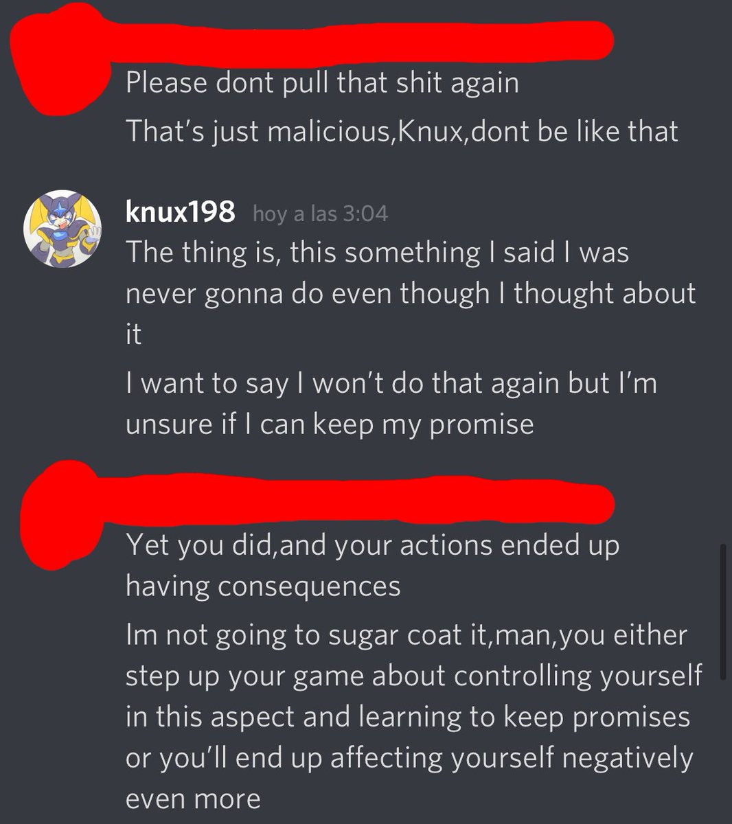 He even admits as much here in these logs provided to me from a user who wishes to remain anonymous. Knux198 made several slanderous accusations about me, up to and including accusing me of being a pedophile. Why would he do something like this you ask? Well let me explain.