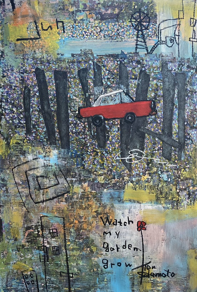 Twitter पर Sunflower Crayon Company Ken Sakamoto 作品 描きかけ 製作中 Still Working On ひっかき絵 クレヨン パステル サクラクレパス Art Artwork