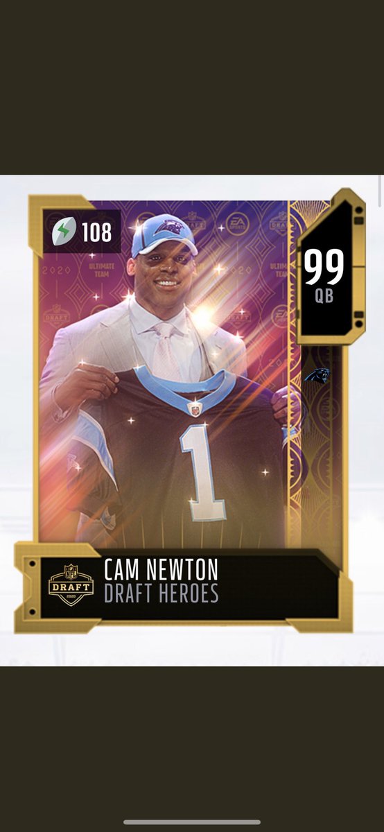 MutCoinDelivery's tweet image. CAM NEWTON GIVEAWAY FOLLOW RETWEET AND LIKE FOR A CHANCE TO WIN CAM NEWTON 99 OVERALL DRAFT HERO WINNER WILL BE ANNOUNCED TOMORROW AT 7PM EASTERN #MUTGIVEAWAY #MUT #COINS #MUTCOINS #GIVEAWAY
