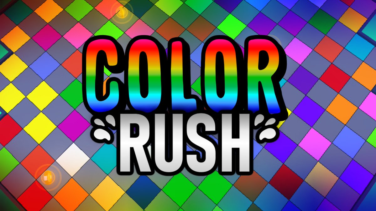 Rycitrus On Twitter Welcome To Color Rush Coming Friday April 24th Rush To The Right Color Before The Floor Disappears Will You Be The Last Standing And Crowned The Champion Of - roblox color codes purple