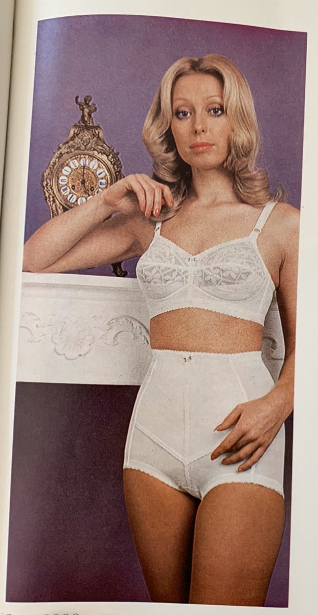 70s Fashion on X: Lockdown Loungers #covid19 #1970s #corsets #underwear  #LockdownHouseParty  / X