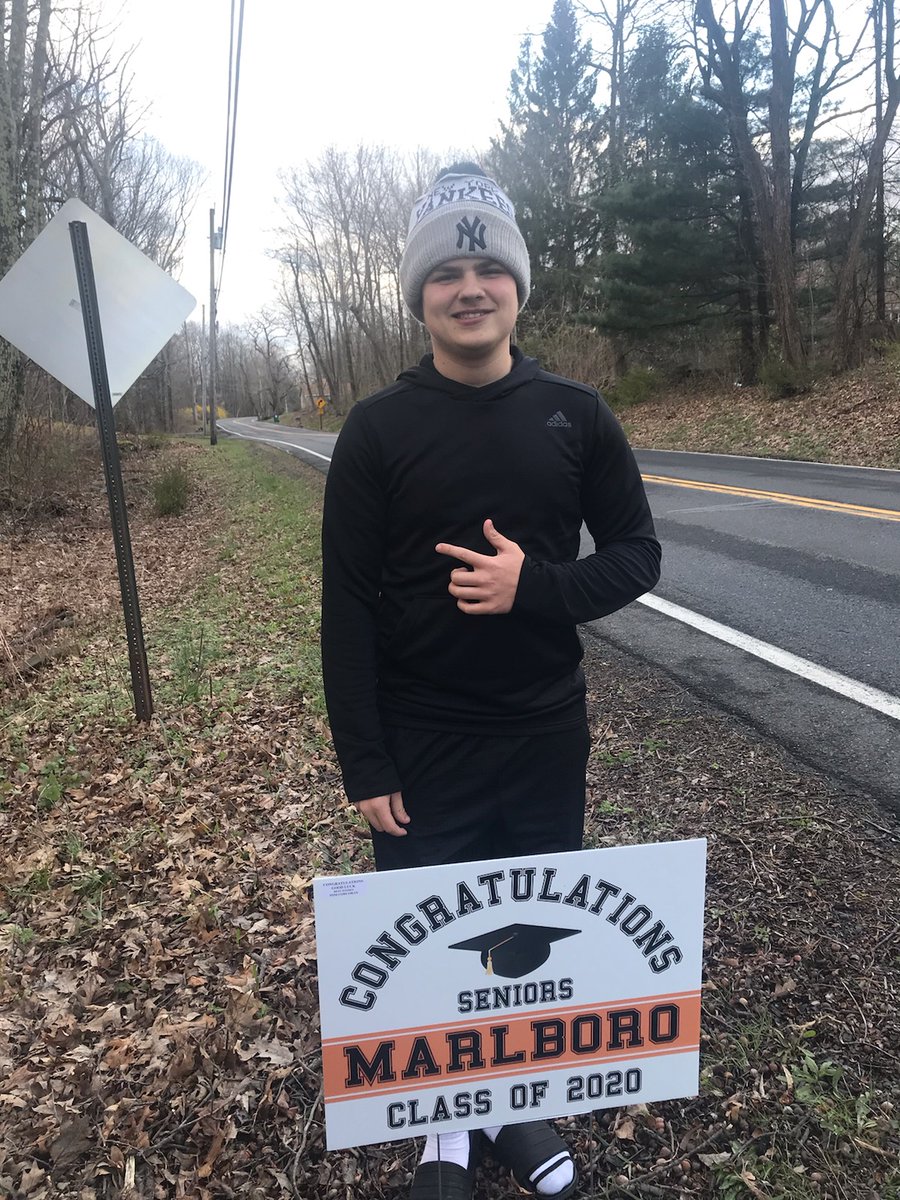 rudy_guerriero's tweet photo. A big shoutout to our Ulster County Legislator and Marlboro Duke alum Tom Corcoran for thinking of all of our 2020 Marlboro Duke Seniors. #DukesStrong https://t.co/DCa196mW2v