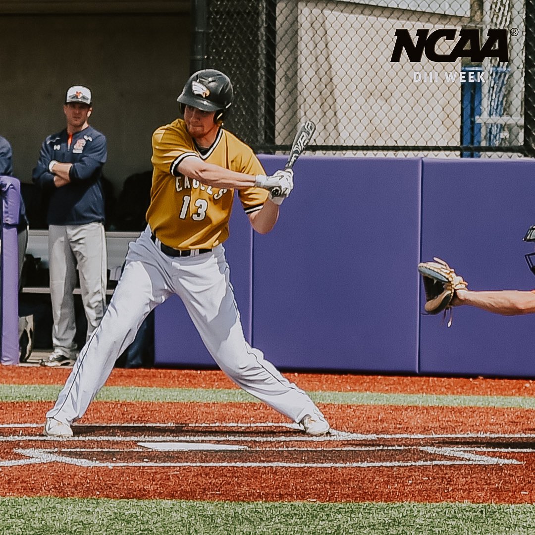 unweagles's tweet photo. Standout @UNWBaseball alum, Tyler Osborn, says the community at UNW is what made it such a joy. It brings us joy too! ⚡️ #ncaad3week https://t.co/Iafg89rBjQ