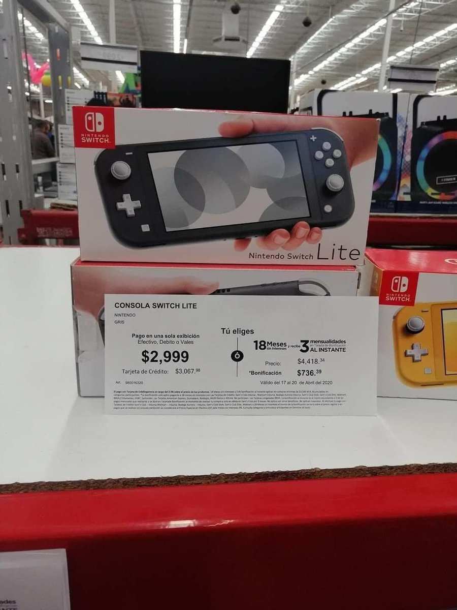 nintendo switch in sam's club