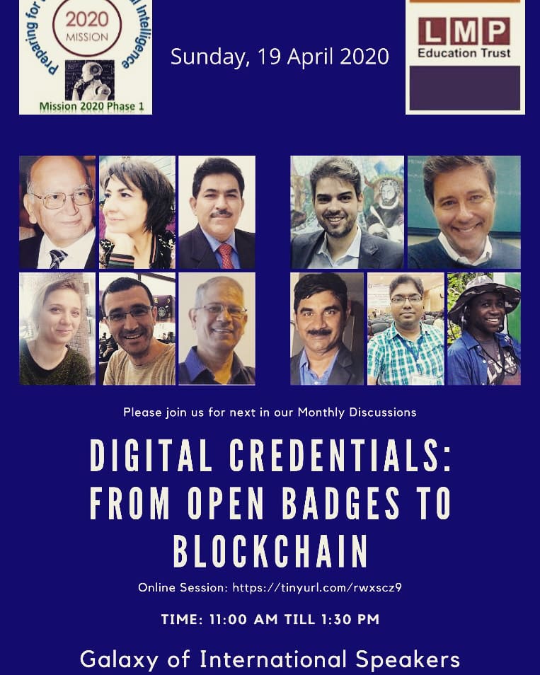 Serap Şişman Uğur (@serapsismanugur) on Twitter photo Digital Credentials: From Open Badgets to Blockchain
With @GulsunDr <a href="/rc4u2nv/">Ramesh Sharma</a> <a href="/hknyldrm/">Hakan Yıldırım</a> 🤗
#Blockchain #SmartContract #VirtualIdentity #Technology #IoT #AI #ArtificialIntelligence #MachineLearning #ML #5G #DigitalTransformation #TechnologicalSingularity #Transhuman Digital Credentials: From Open Badgets to Blockchain
With @GulsunDr <a href="/rc4u2nv/">Ramesh Sharma</a> <a href="/hknyldrm/">Hakan Yıldırım</a> 🤗
#Blockchain #SmartContract #VirtualIdentity #Technology #IoT #AI #ArtificialIntelligence #MachineLearning #ML #5G #DigitalTransformation #TechnologicalSingularity #Transhuman