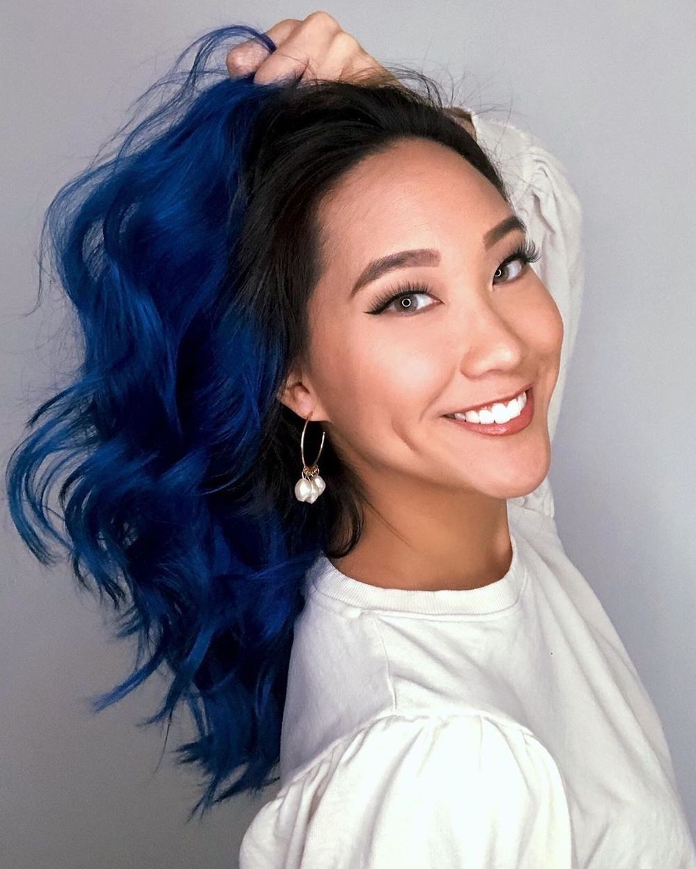 MANIC PANIC NYC on Twitter: "We 💙 @belnotbella in this gorgeous drop-root  featuring 'Shocking Blue' &amp; 'Rockabilly Blue' High Voltage Hair Color  Cream! 🌈 #ManicPanic https://t.co/rD3pSMH0pu" / Twitter