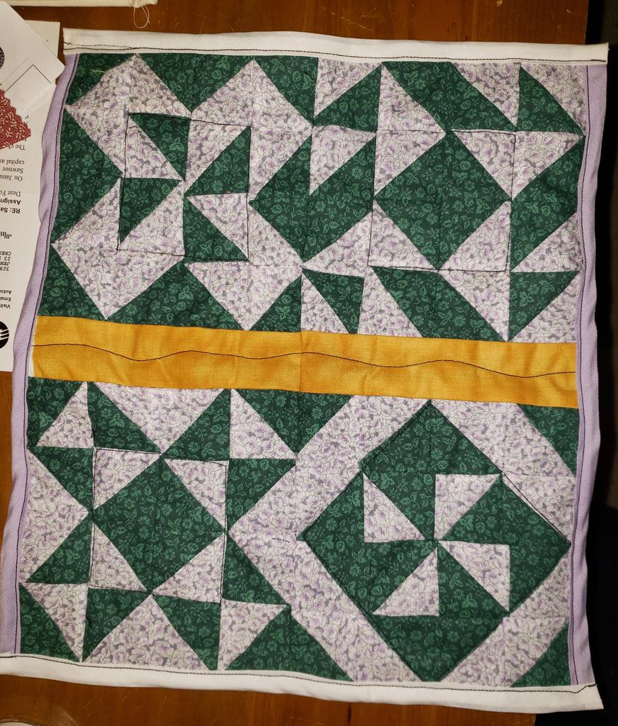 #Miniquilt today's project