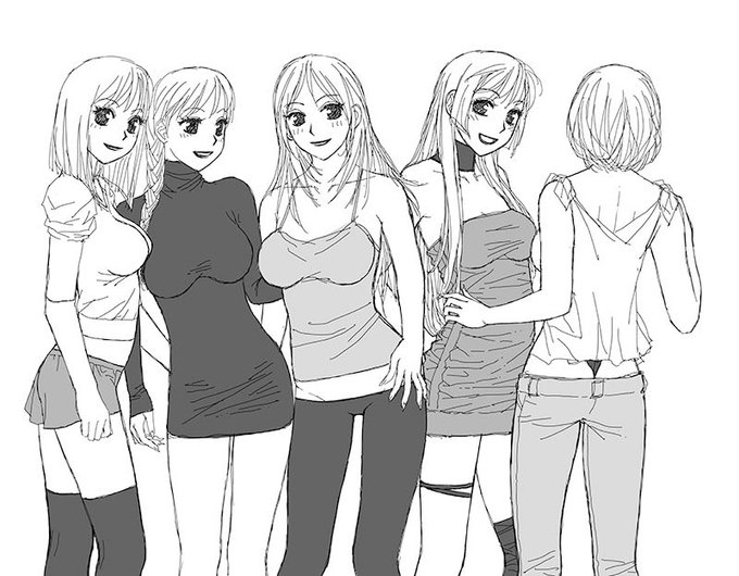 ウチのモデルさん達(再掲)その,2
一番活躍してたのは「My doll house」の連載中…エロいコスもあります(^^;;
最初のは部屋着だけどあとはナイトプレイ用…w 