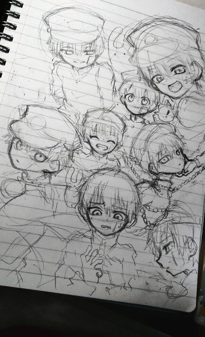 インスタのストーリーにあげた花子くん落書き詰め合わせ 