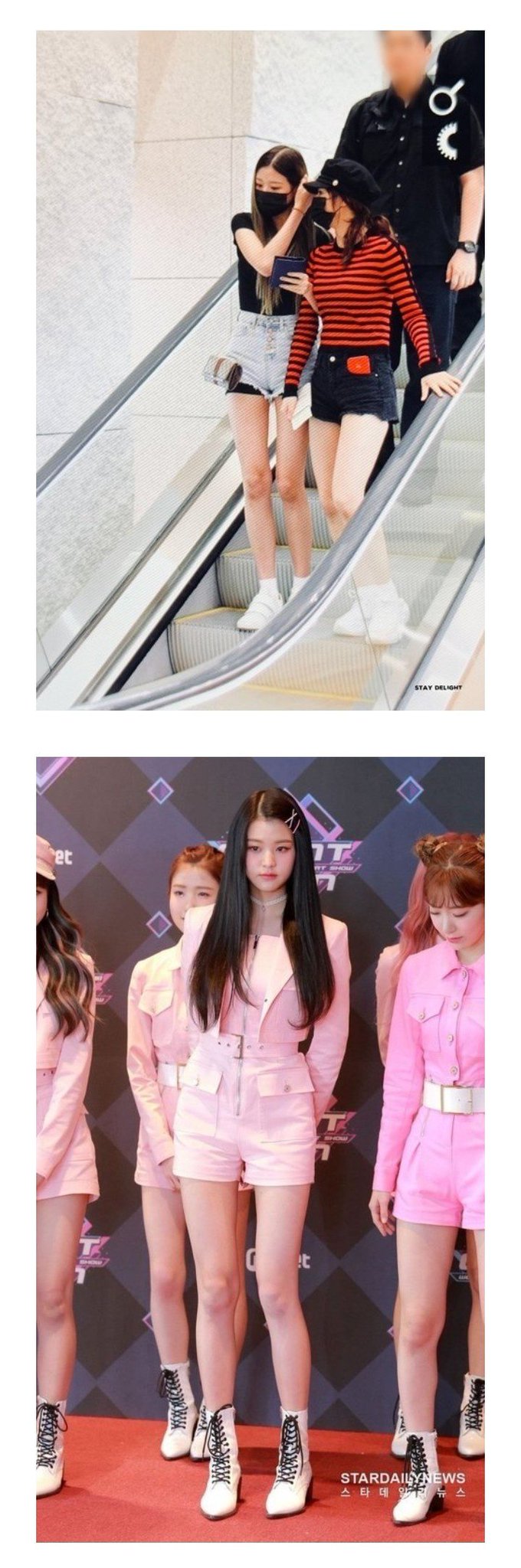 Not Pannchoa on Twitter "Full body shot pictures of Jang Wonyoung that showcase her tall height…