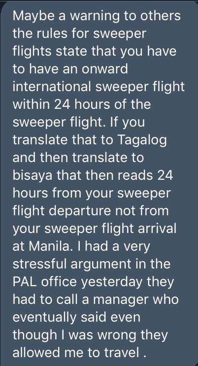 Howardrjohnson's tweet photo. LOOK: How rigid rules (in this instance a limited travel window) and miscommunication are affecting foreigners trying to leave the Philippines #strandedbrits #covid19 #covid19ph https://t.co/d3KTv8LxjW