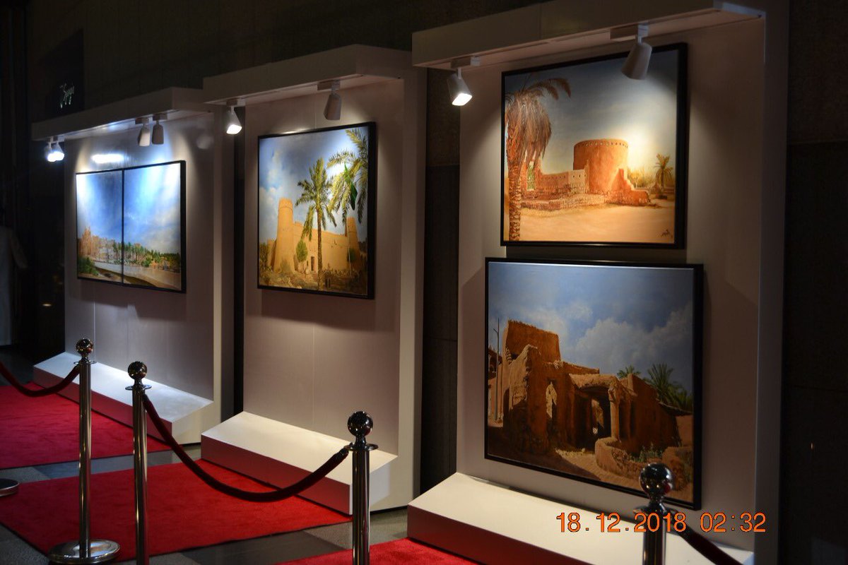 SabihaMajeed's tweet photo. #WorldHeritageDay #UNESCOWorldHeritage #saudiheritagesites #hindigallery @kingdomtowerriyadh #raaart #mocksa #artexhibition https://t.co/GAFqzpRZGH