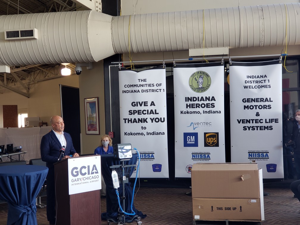 UPS helping deliver new ventilators from GM and Ventec to FEMA for Northwest Indiana District 1 hospitals #UPSersAreThere #ProudUPSers #TogetherWeAreUPS <a href="/EastUPSers/">East Region UPSers</a> <a href="/OhioValUPSers/">Ohio Valley UPSers</a> <a href="/ExperienceUPS/">Experience UPS</a>
<a href="/Tompaulson67/">Tom Paulson</a> <a href="/UPS_News/">UPS News</a>