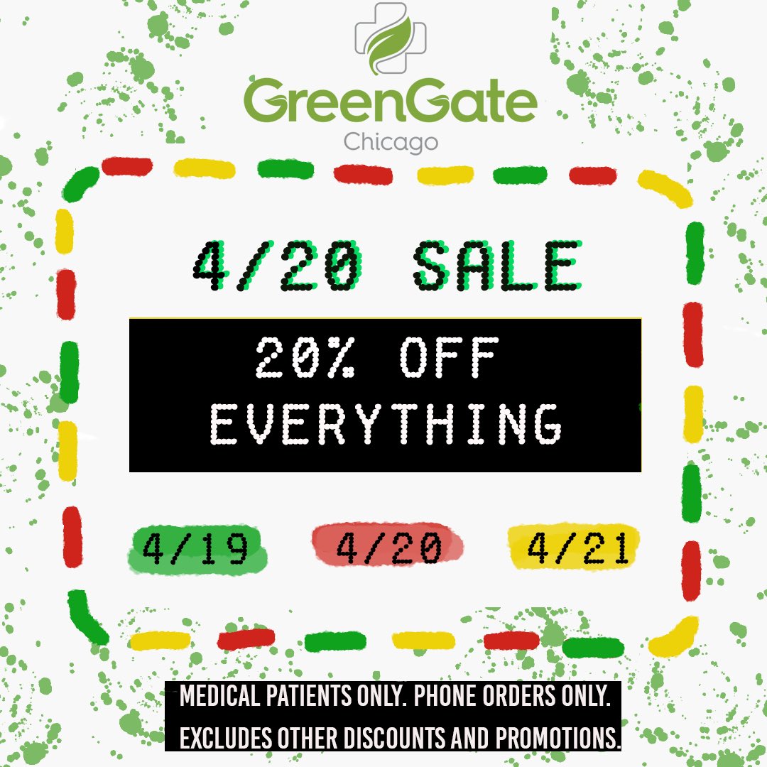 We can’t wait to kick off 4/20, so our 20% off everything sale kicks off tomorrow! Offer lasts 4/19-4/21. Check out our Instagram for more details! 🍃💨💊 instagram.com/p/B_I982nBfF6/…