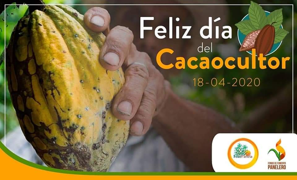 fedepanelacol's tweet photo. Desde Fedepanela, les queremos desear un Feliz Día🎉🎊 a todos aquellos productores cacaoteros que trabajan para que lleguen los mejores productos a base de cacao a nuestras mesas. Gracias por su labor👩‍🌾👨‍🌾 @fedecacao 🇨🇴
#FelizDiaCacaocultores #DiaCacaocultor https://t.co/Mz6EDV3oul