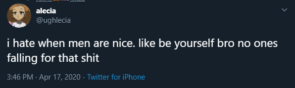 my collection of misandrist tweets i really like
