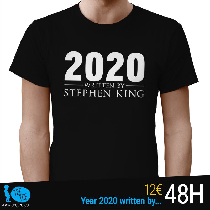 Year 2020. LIMITED TIME OFFER AT teetee.eu/en/
#stayathome #homesick #athome #2020 #horror #fiction #inspirational #quote #quotes #coronavirus #covid19 #wuhan #covid2019 #2020vision #2020goals #tshirt #shirt #smart #funny #booksmart #read #stephenking #book
