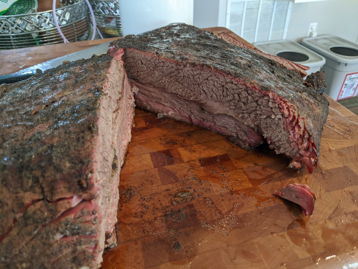 bmsbrunson's tweet photo. @Coach_TPrice This Aggie exiled in Maryland fired the grill up to show these Terps what real BBQ tastes like. 40 pounds of meat in total responsibly delivered to the neighbors. #CoachPriceCookingChallenge https://t.co/usHaazUMxV