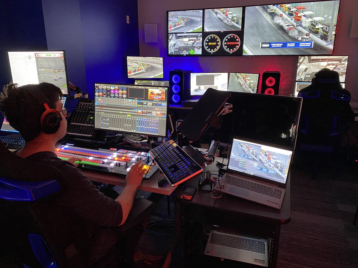 Feels kinda weird not being in the chair. But somehow, watching the padawan become the master has been a rewarding and fulfilling experience. <a href="/iRacing/">iRacing</a> <a href="/NASCAR/">NASCAR</a> Saturday Night Thunder coming at you!