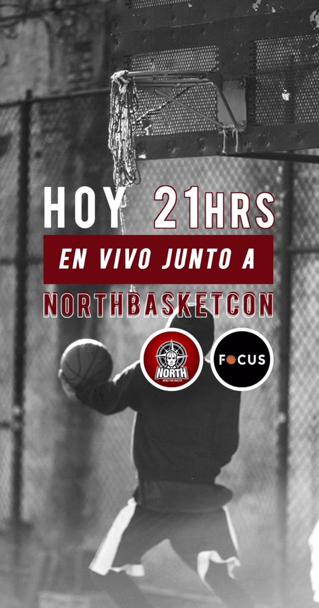 Focusbball's tweet photo. En 10 minutos arrancamos un vivo en instagram con Pablo Viera, entrenador de la academia North Basket. Los esperamos! 🤜🏻🤛🏻 https://t.co/TeDXdyPCmK