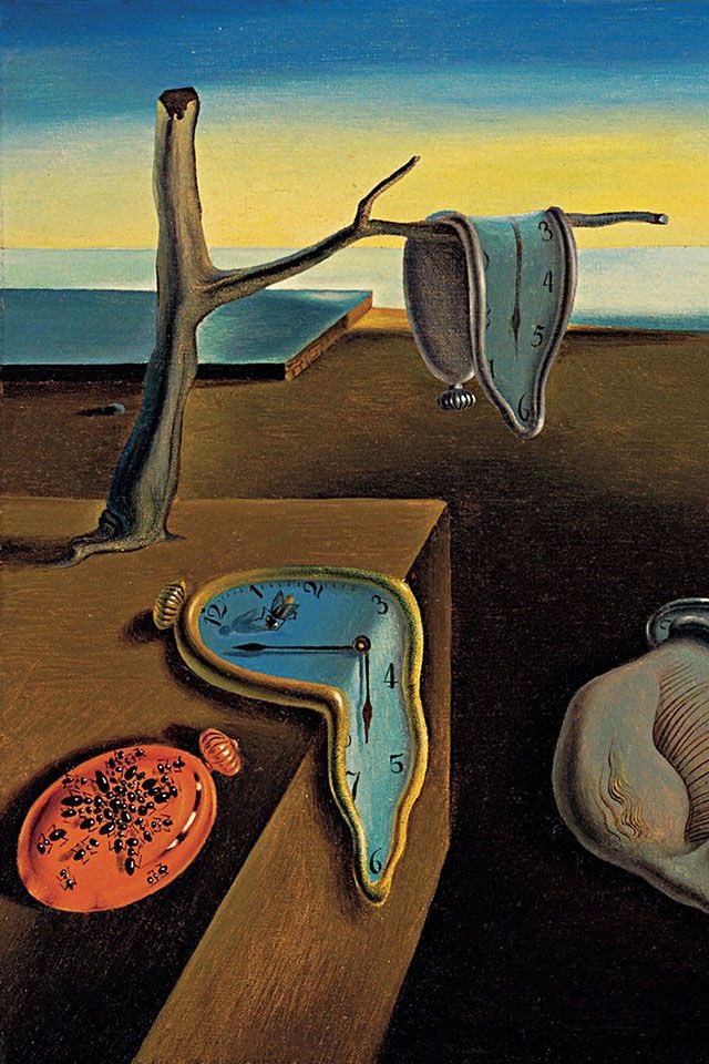blossombian's tweet photo. La persistencia de la memoria - Salvador Dalí https://t.co/1zsMdlwOUB