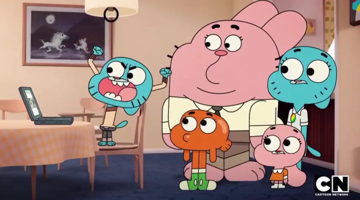 SMAD_TV's tweet photo. #Rating #Gumball (sábado, 21.00 Hs.) 0.68 por @cartoonnetworke https://t.co/CEFJn1Aqvp