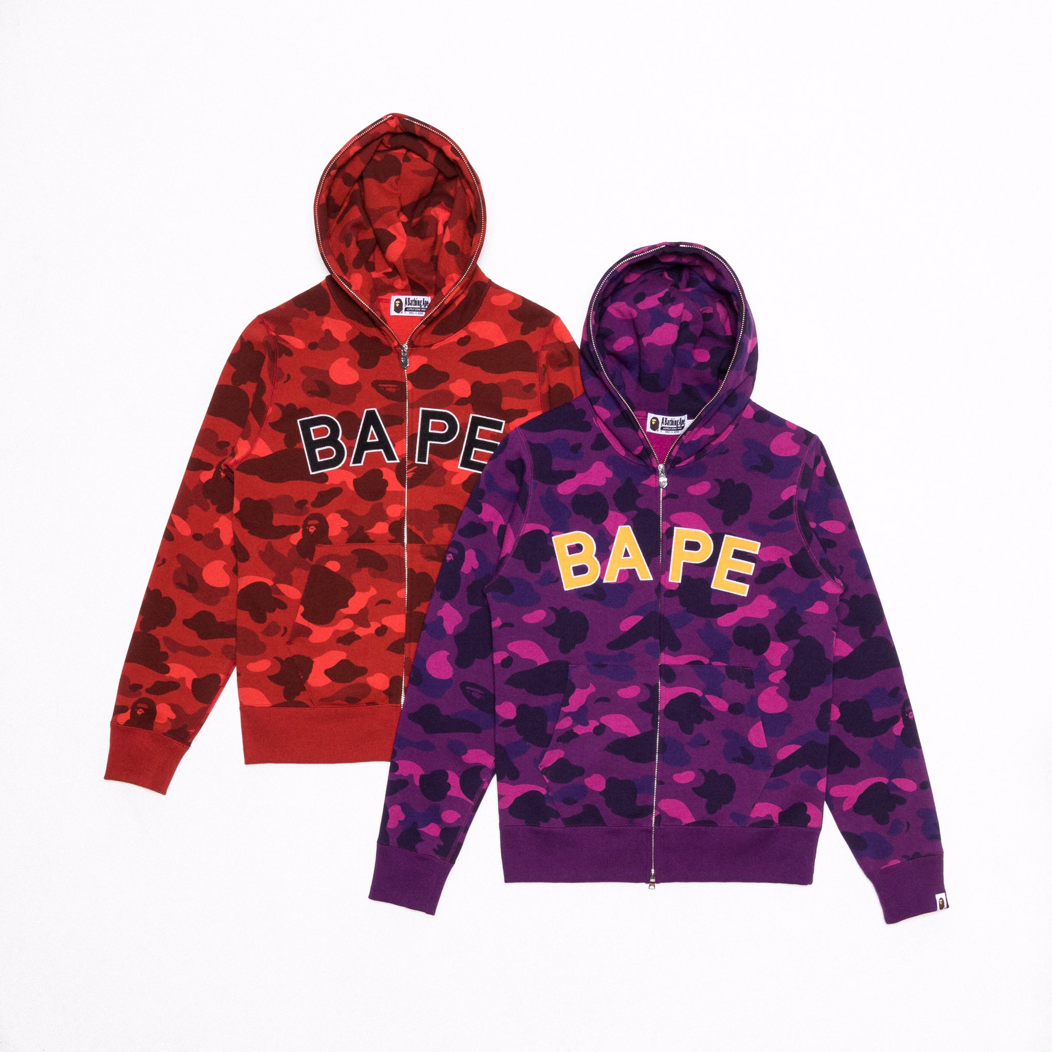 UNDEFEATED on Twitter: "A BATHING APE® Color Camo Bape Full Zip Hoodie and  1st Camo Bucket Hat // Available Sunday 4/19 at https://t.co/rPhV7ZP2Fc  https://t.co/JPWRE1p60O" / Twitter