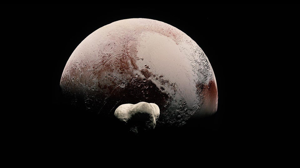 theplutopic's tweet photo. #Pluto and its tiny moon #Kerberos, created on Space Engine.
Kerberos is one of the smallest moons of Pluto with 19x10x9km dimensions.
https://t.co/xyiqHbC8AI
Image Credit:HomelessJedi024/Reddit
Link: https://t.co/F8zskXtGOl
#Plutopic of the day https://t.co/JQbxms6lLJ