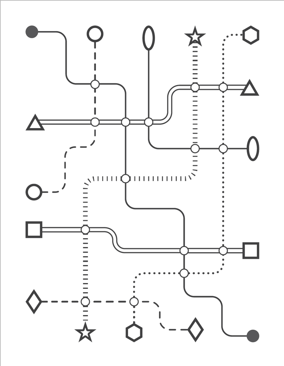 n_c_ro's tweet photo. Just uploaded some more mazes (imaginary maps) to the folder: https://t.co/yHhKGWqVJE Meant for printing on swell paper or with PIAF. #tactile #TactileGraphic #TactileLiteracy #TactileMap @neal_at https://t.co/mogAq4OJwI