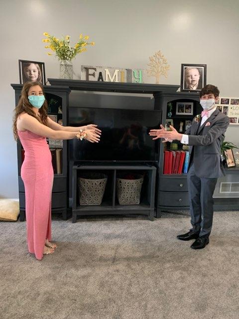 TMSboys's tweet image. Life is too short without a prom. I am sad they could not experience the real thing, but my lovely wife was determined to make this special for them. I am happy she did so.