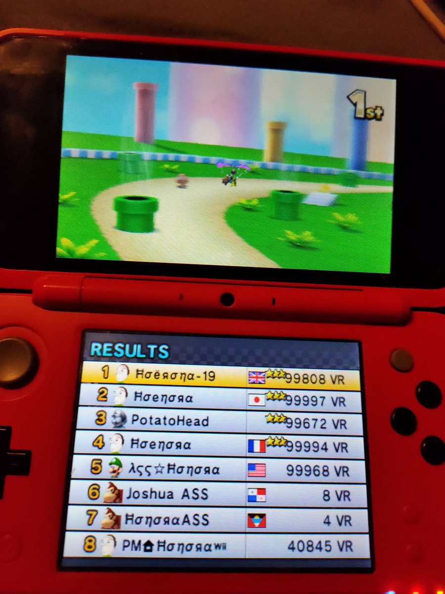 Jamie_MK7's tweet photo. The best room ever 🤣🤣🤣 #3DS #MK7 #MarioKart7 #FUhackers https://t.co/biEzyWRMZ0