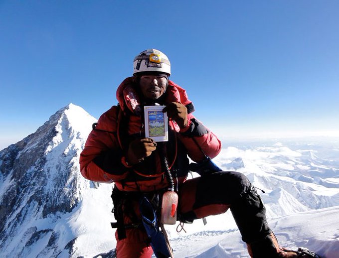 Born on this day, 1980.04.19; Tsewang Lendu Sherpa, Nepali climber, who ascended Lhotse 7 times (2006, 09, 10, 11, 12, 13 &amp;18), Manaslu in 2006, #Everest 8 times (2007, 08, in 2012 twice, 2013, 16, 17 &amp; 18) &amp; Cho Oyu 3 times (2008, 13 &amp; 16). bit.ly/2xcR453