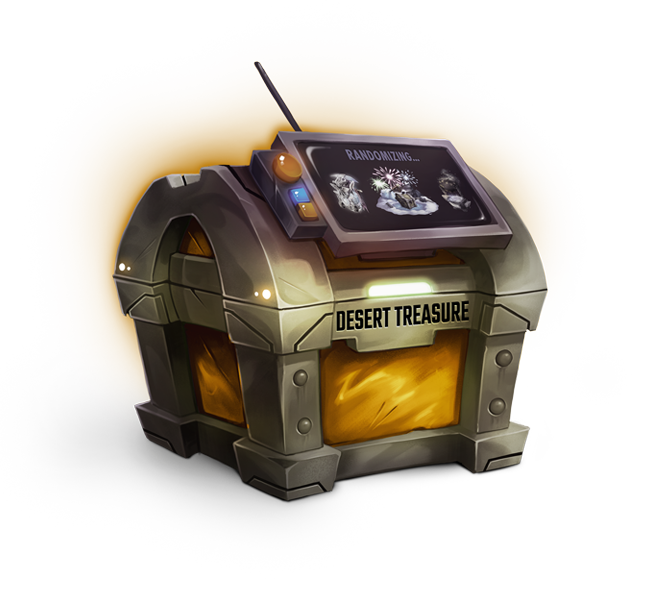 Want a chance to win a FREE Lootbox: Desert Treasure? We're giving 3 away, to celebrate this weeks update!

Retweet, like and follow for a chance to win one here!

1. Like + Follow <a href="/cosmicprisons/">Cosmic Prisons</a>
2. Retweet
3. Comment your IGN and planet