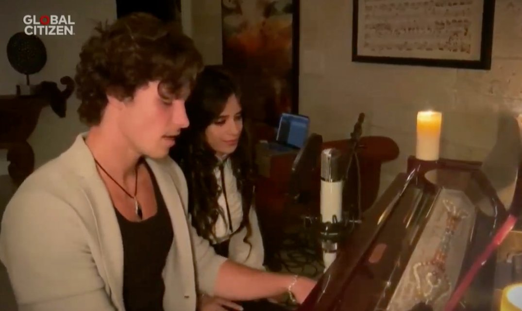 iHeartRadioCA's tweet photo. What a Wonderful World, indeed @ShawnMendes + @Camila_Cabello ❤️🎶

Watch One World: #TogetherAtHome Live on @CTV or Listen Live on iHeartRadio https://t.co/GRoHPF3VNB https://t.co/KUnEzW9LLS
