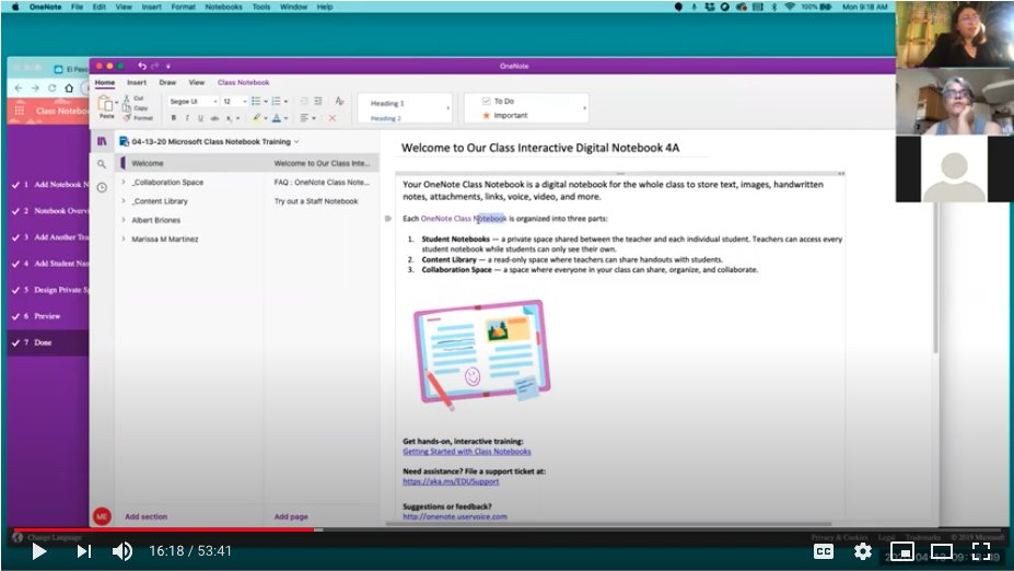 sharodickerson's tweet photo. ๐๐ฝEPISD@Home Virtual Teaching/Learning Tips: How can I use Microsoft Class Notebook for student's organization, collaboration, and digital learning? Check this recorded training session!
๐๐ฝhttps://t.co/FNqdXWHvwd
#IAmEPISD #EPISDAtHome #GlobalEducators๐ฉ๐ฝโ๐ป๐ https://t.co/SrmCva8Kjj