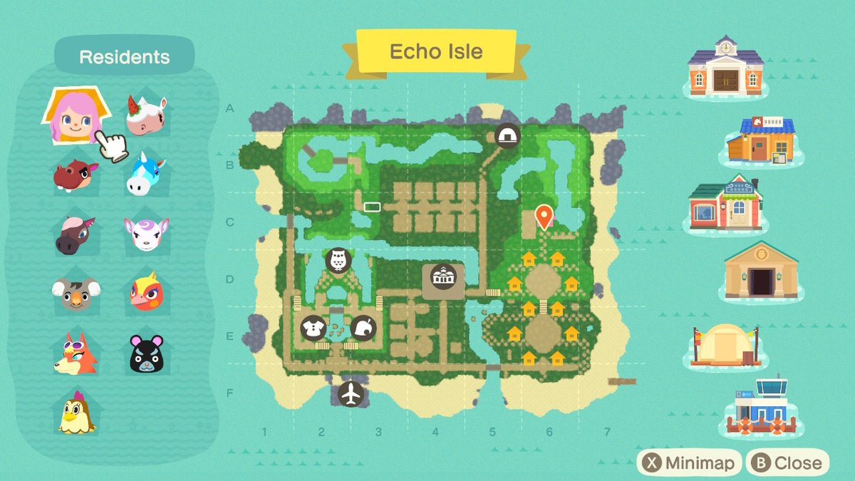 C_Butt0n's tweet image. The neighborhood unintentionally ended up being shaped like an eight, as you can see on my map in the bottom right corner. Works out pretty nicely, though!