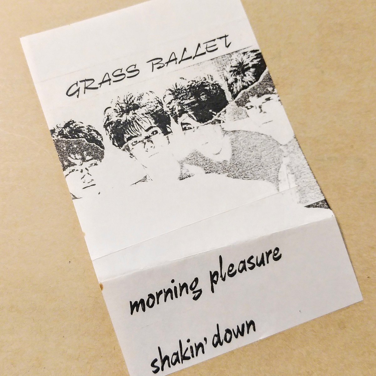 85年頃でしょうか？自作のカセットラベル！ #GrassValley