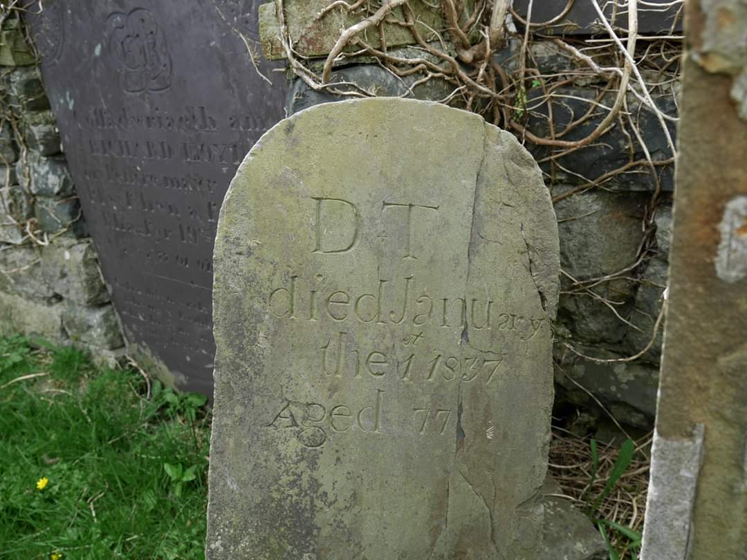 An example of a pauper/low-income gravemarker at St Caron's Church, Tregaron. #Wales  #History