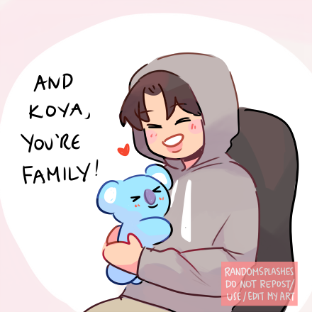 we're all one big family ?

#btsfanart #BTS #RM #ThankYouBTS @BTS_twt 