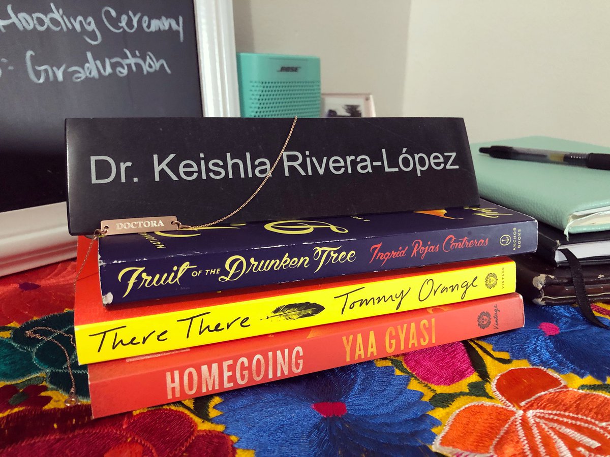 Ohh_Kei's tweet photo. Lovely gifts celebrating my PhD and newly minted status: Doctora. In 2014 I gave Yomaira a name plate to celebrate her dissertation defense and now she gifted me one. This journey has come full circle. Gracias por todo @DrYoFiggy - the best mentor. Love you. ππ₯³ #PathtoPhD β
https://t.co/beJrAjfWj0