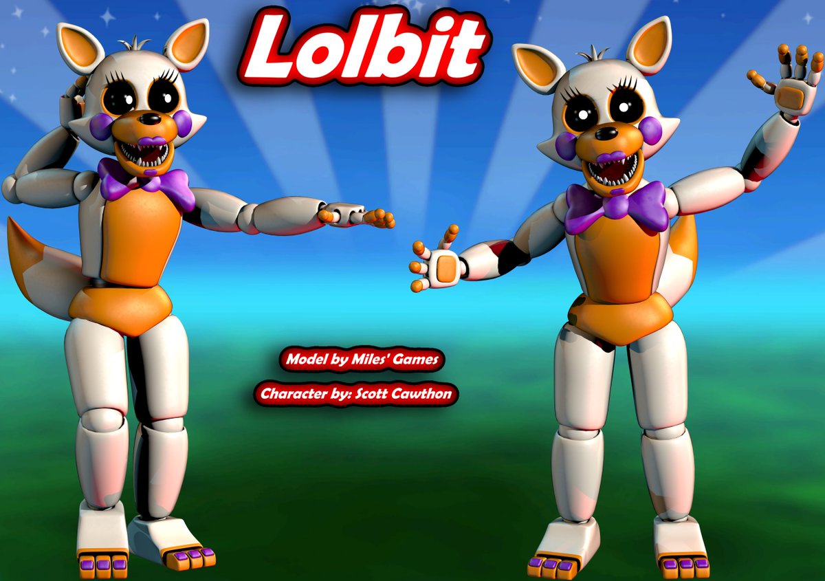 Lolbit FNAF SL In Fnaf World (Mod) by ZBonnieXD - Game Jolt