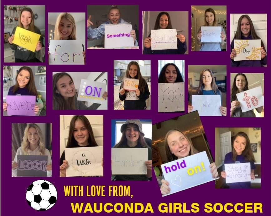 johnsonbelle17's tweet photo. making a difference off the field bc we can’t be on the fields @PepsiCoShowdown
@WaucondaGSoccer https://t.co/9It70AIlrA