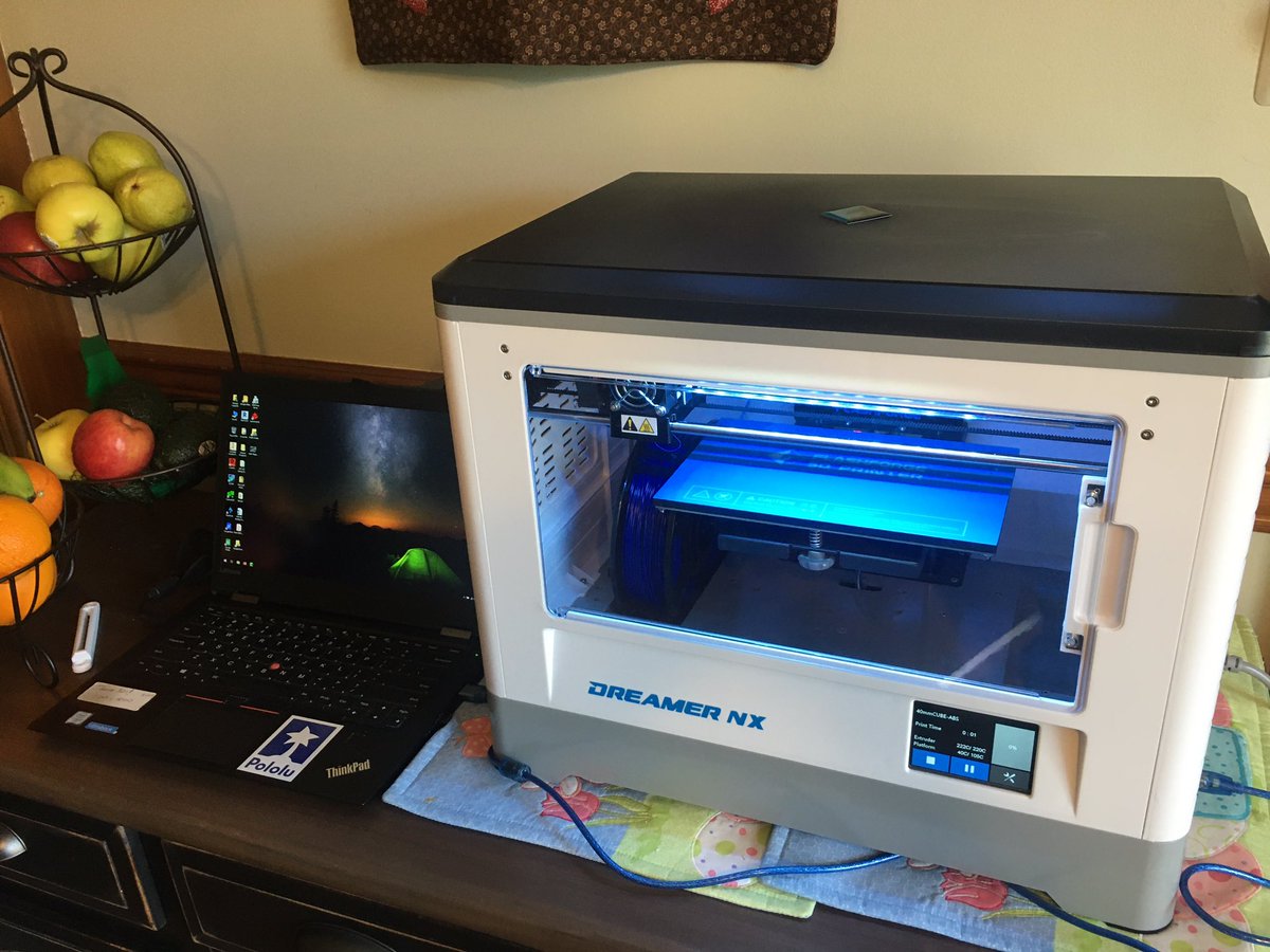 mstrcap's tweet photo. Making some headway on various medical PPE supplies for various frontline workers.  Face shields and full face masks with changeable filters.  The new 3-D printer I purchased is working hard.
#hhselectronics #FlashForge #makeadifference #staysafe #FrontLineHeroes #wearehowell https://t.co/AindSG6YLI