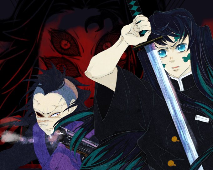 メ子さんがTwitterに投稿した時透無一郎(鬼滅の刃)のイラスト。