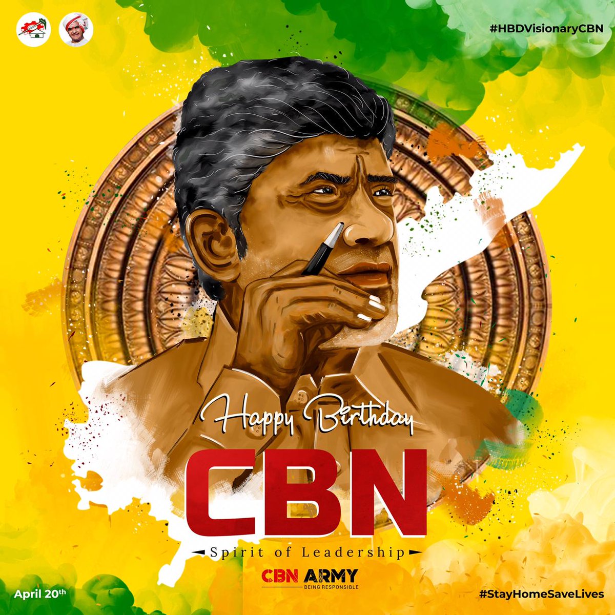 UmaChowdary9999's tweet photo. CDP is OUT....
#CommonDPForApril20
#HBDVisinoryCBN
#SpiritofLeadership
#StayHomeStaySafe https://t.co/yxBj59u3wI https://t.co/Rc0vittHJx