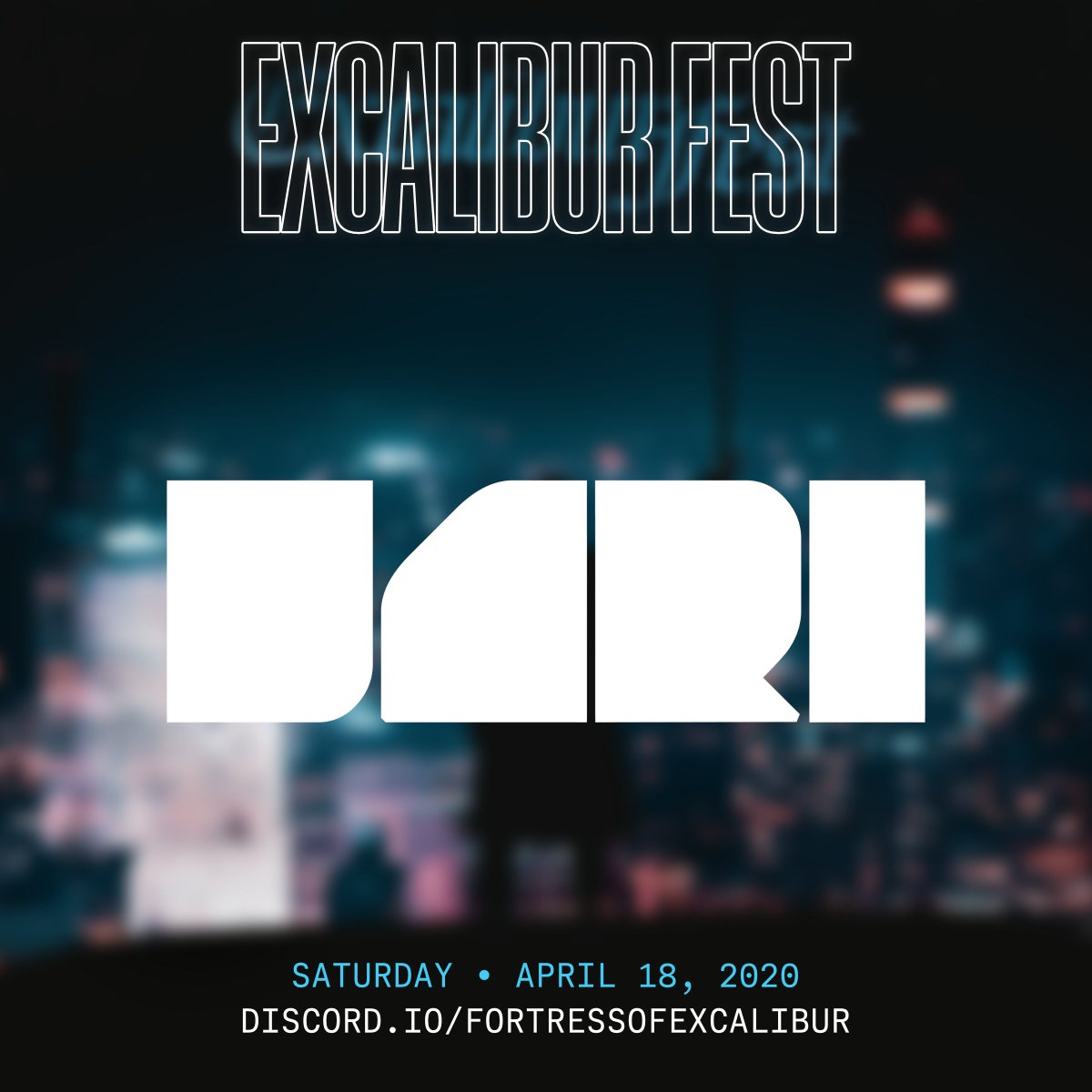 VARI_MUSIC's tweet photo. Playing @Excalibur_Fest in like 5min! Come thru and see some wild visuals I spent like 4 hours rendering https://t.co/JNPKKRhxWV